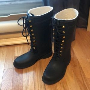 Sam Edelman Fleece Lined Rain Boots
